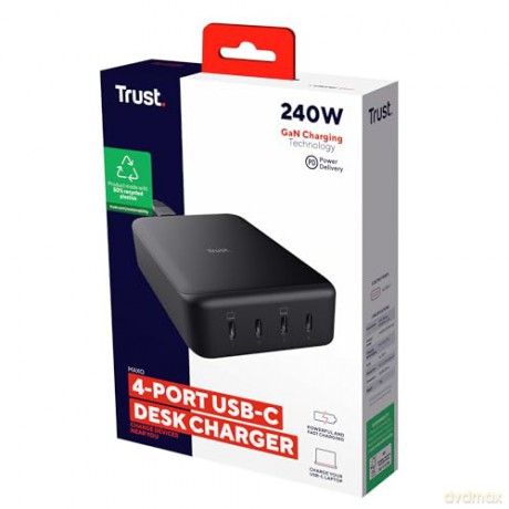 Ładowarka Maxo 240W 4-porty USB-C
