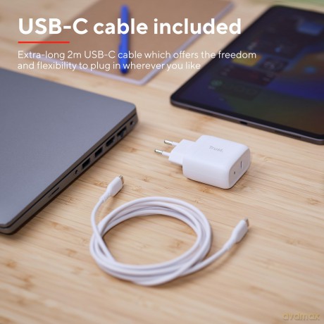 Ładowarka MAXO USB-C 100W biała