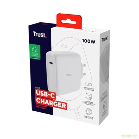 Ładowarka MAXO USB-C 100W biała