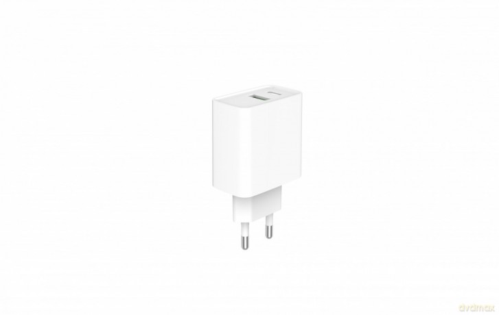 Ładowarka PowerDelivery USB-A USB-C 20W Biała