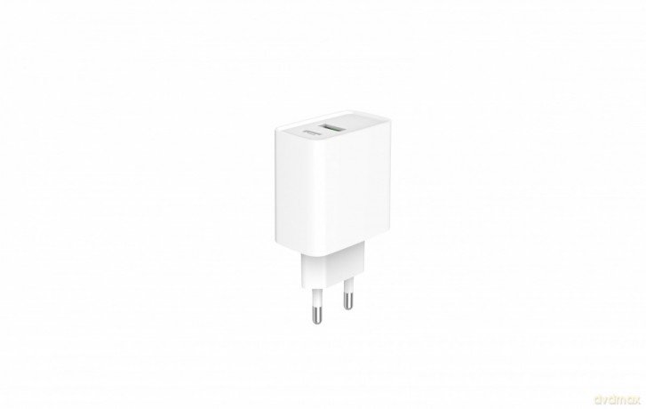 Ładowarka PowerDelivery USB-A USB-C 20W Biała