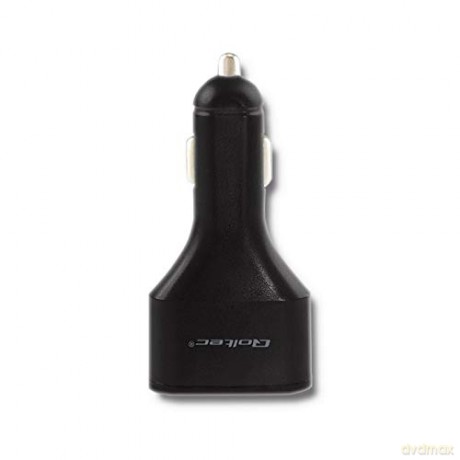 Ładowarka samochodowa 12-24V | 51W | 3A | 1xUSB-C+USB QC 3.0 | 2xUSB Smart