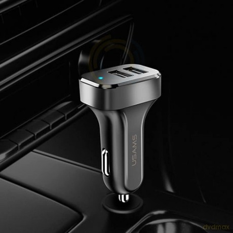 Ładowarka samochodowa 2xUSB C13 2.1A microUSB czarny NTU35MC13TZ
