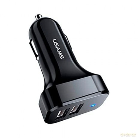 Ładowarka samochodowa 2xUSB C13 2.1A microUSB czarny NTU35MC13TZ