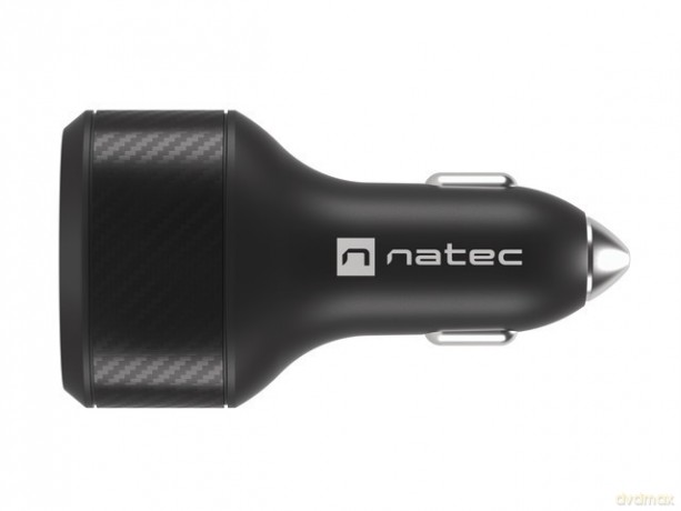 Ładowarka samochodowa Coney 2x USB 1x USB-C QC 3.0 Power Delivery 84W Czarna