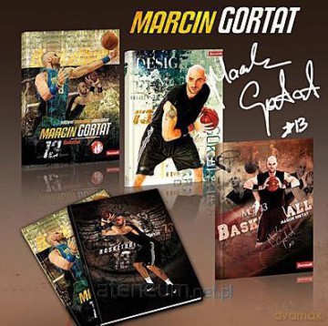 Brulion A5/96K/TW kratka 5 szt. Marcin Gortat [KSIĄŻKA]