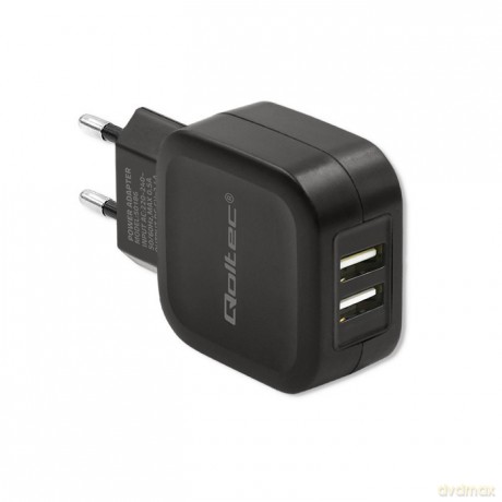 Ładowarka sieciowa 17W | 5V | 3.4A | 2xUSB