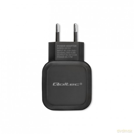 Ładowarka sieciowa 17W | 5V | 3.4A | 3xUSB