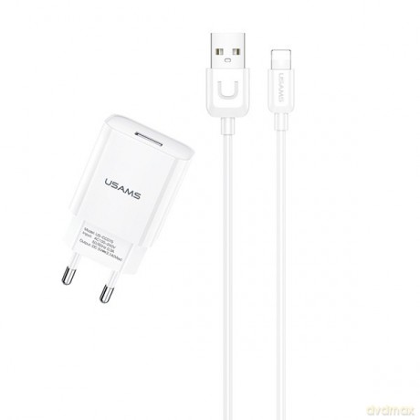 Ładowarka sieciowa 1xUSB T21 Lightning 2,1A