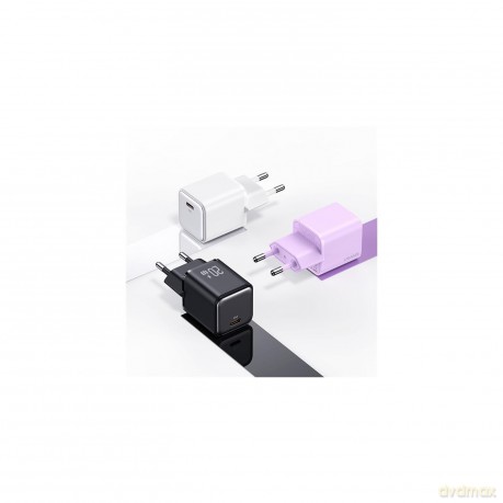 Ładowarka sieciowa 1xUSB-C PD 3.0 20W Fast Czarna