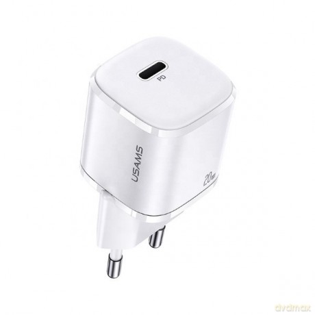 Ładowarka sieciowa 20W 1xUSB-C T36 PD3.0 Fast Charging Only Head Biała
