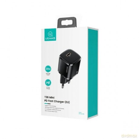 Ładowarka sieciowa 20W 1xUSB-C t36 PD3.0 Fast Charging Only Head