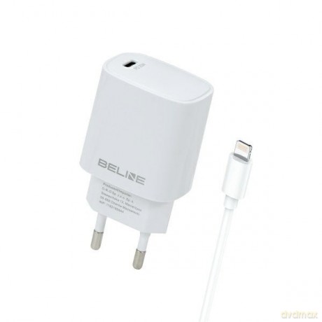 Ładowarka sieciowa 20W USB-C+kabel Lightning