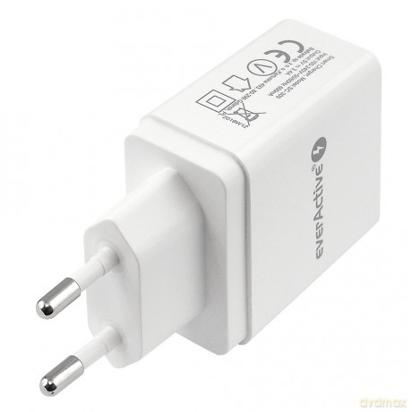 Ładowarka sieciowa 3x USB 3,4A Iq smart charging Biała