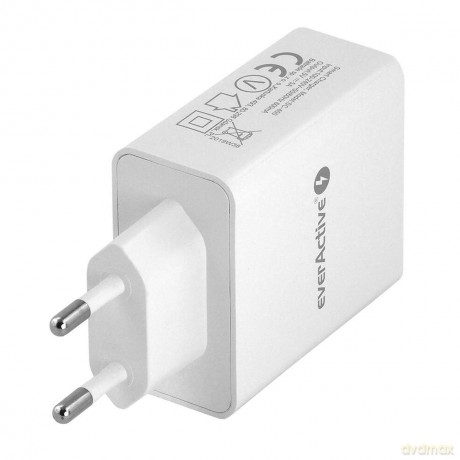 Ładowarka sieciowa 4x USB 5A Iq smart charging Biała