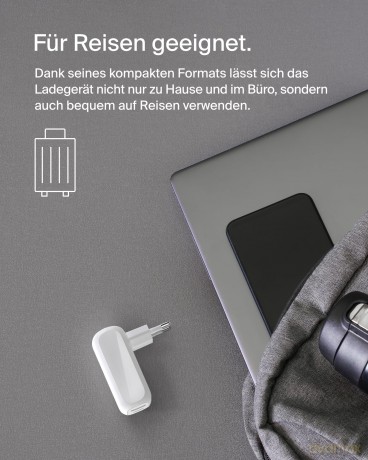 Ładowarka sieciowa BoostCharge 42W USB-C 3 0W USB-A 12W biała