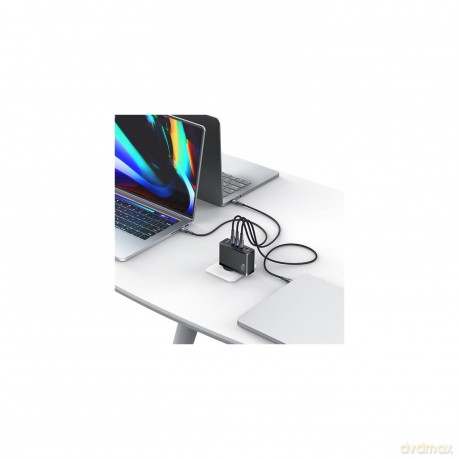 Ładowarka sieciowa GaN 100W PD 3xUSB-C/ USB T50