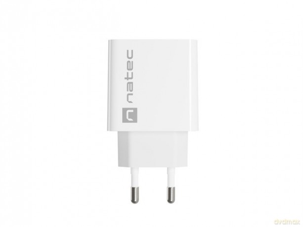 Ładowarka sieciowa Ribera 1x USB-A 18W Biała