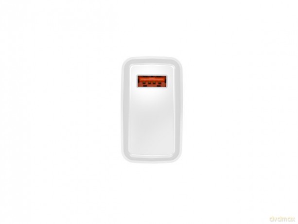 Ładowarka sieciowa Ribera 1x USB-A 18W Biała