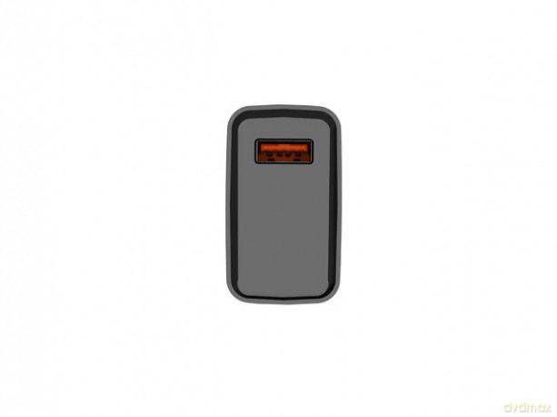 Ładowarka sieciowa Ribera 1x USB-A 18W Czarna