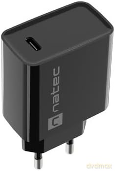 Ładowarka sieciowa Ribera 1x USB-C 20W Czarna