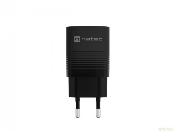 Ładowarka sieciowa Ribera GAN 1X USB-A + 1X USB-C 30W Czarna