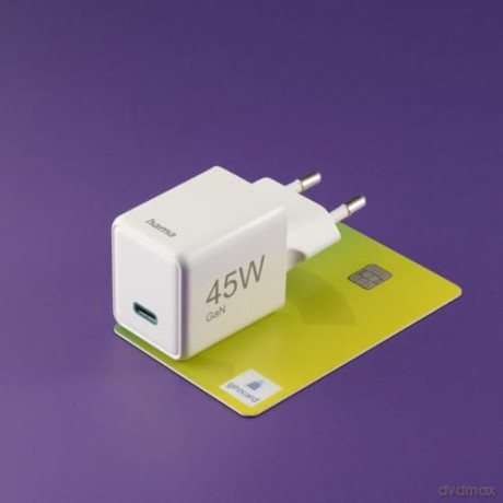 Ładowarka sieciowa supermini 45W GaN PD/QC