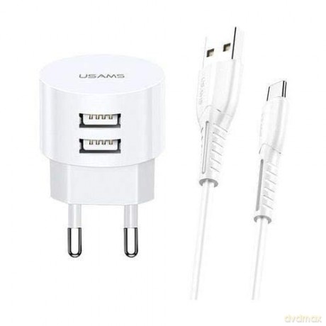 Ładowarka sieciowa T20 2xUSB 2,1A Lightning