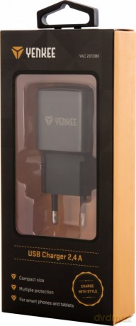 Ładowarka sieciowa USB A 12W 2.4A