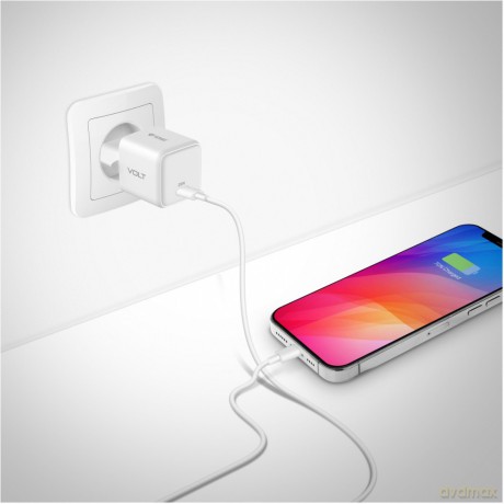 Ładowarka sieciowa USB C 20W 3A Power Delivery 3.0 QC 3.0 Biała