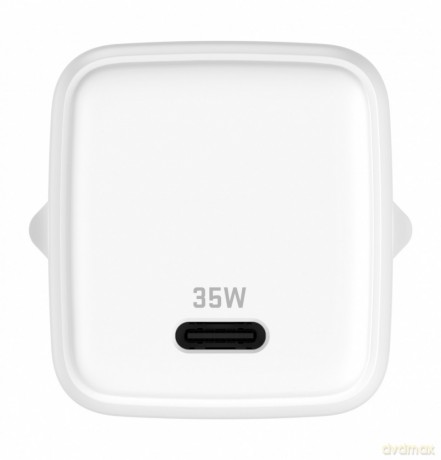 Ładowarka sieciowa USB C 35W 3A Power delivery 3.0 QC 3.0 Biała
