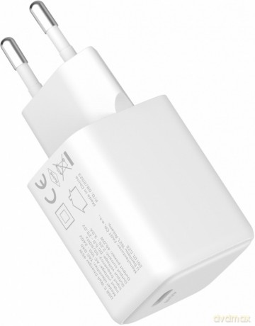 Ładowarka sieciowa USB C 45W 3A Power delivery 3.0 QC3.0 Biała