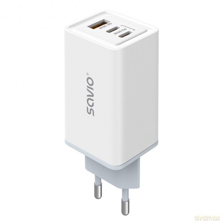 Ładowarka sieciowa USB GaN 65W, Quick Charge 4.0, Power Delivery 3.0, LA-07