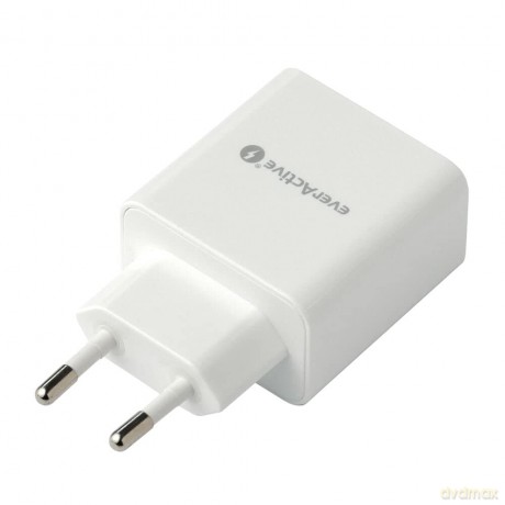 Ładowarka sieciowa USB QC3.0, 18W, szybkie ładowanie