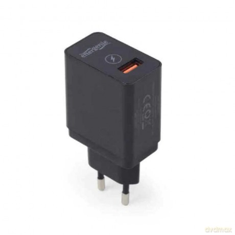 Ładowarka sieciowa USB Quick Charge 3.0 2.1A czarna