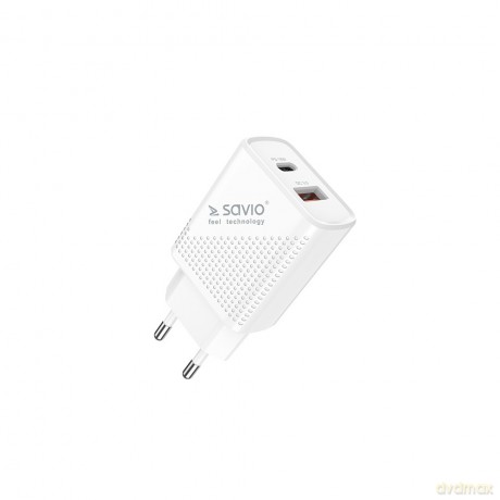 Ładowarka sieciowa USB Quick Charge Power Delivery 3.0 18W +1m kabel USB typ C, LA-05 C