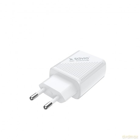 Ładowarka sieciowa USB Quick Charge Power Delivery 3.0 18W +1m kabel USB typ C, LA-05 C