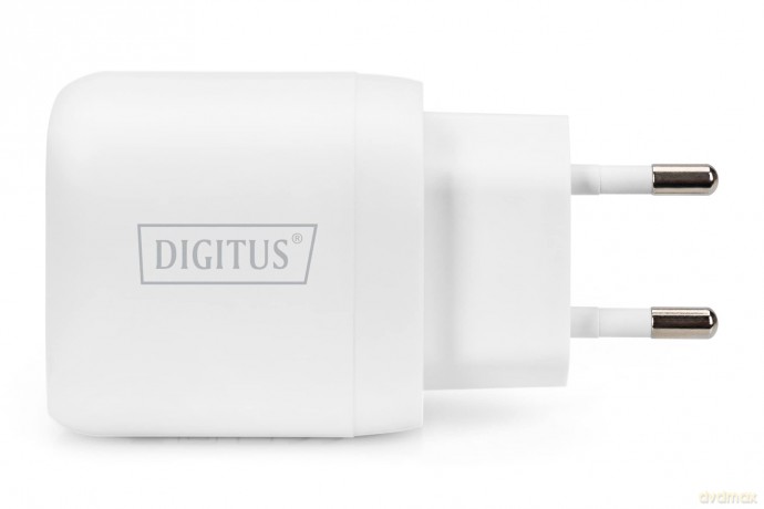 Ładowarka sieciowa zasilacz 1x USB-C PD 3.0 max. 20W LED Biała