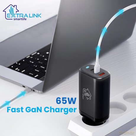 Ładowarka Smart Life Fast Charger 45W GaN USB-C, USB-A