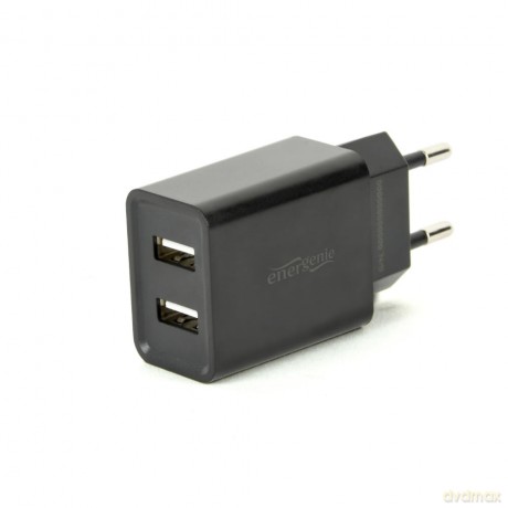 Ładowarka uniwersalna 2 portowa USB 2.1A