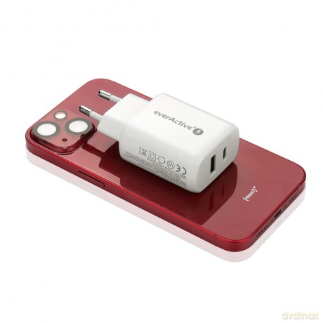Ładowarka USB/USB-C QC3.0 25W Biała