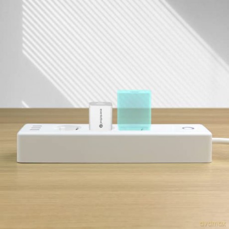 Ładowarka USB/USB-C QC3.0 30W technologia GaN Biała