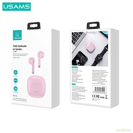 łuchawki Bluetooth TWS 5.0 IA Series różowe BHUIA04