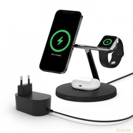 MagSafe 3-1 Wireless Charger Black