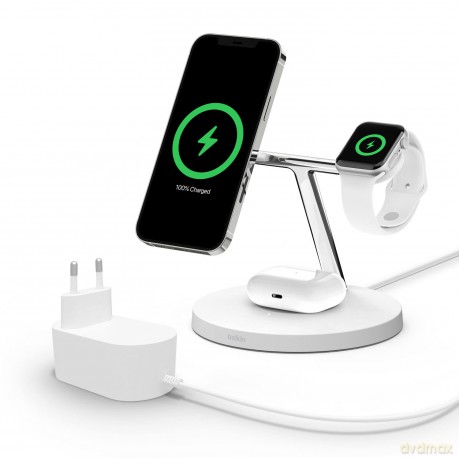 MagSafe 3-1 Wireless Charger White