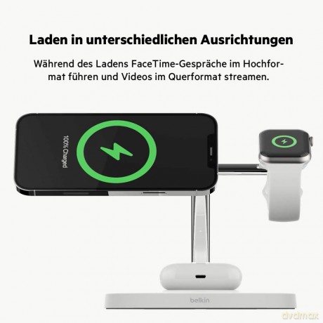 MagSafe 3-1 Wireless Charger White