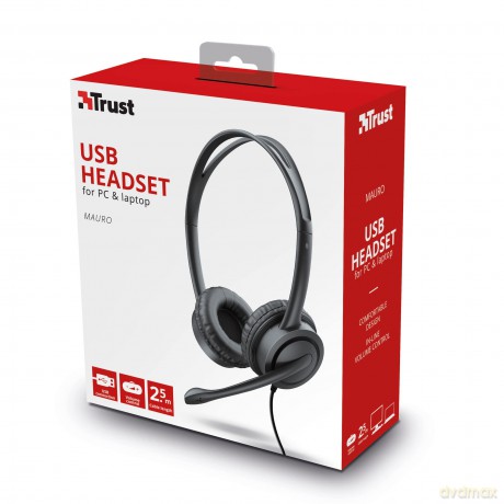 Mauro USB Headset - black