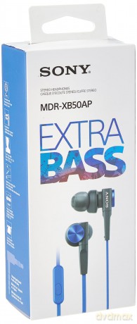 MDR-XB50APL niebieskie