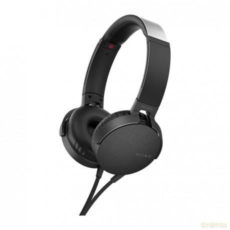 MDR-XB550APB czarne, mikrofon
