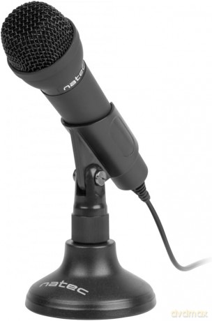Mikrofon komputerowy Adder czarny